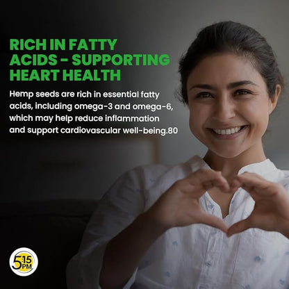5:15PM Hemp Hearts | Hulled Hemp Seeds for Eating | Raw Shelled Hemp Seeds For Eating -100g