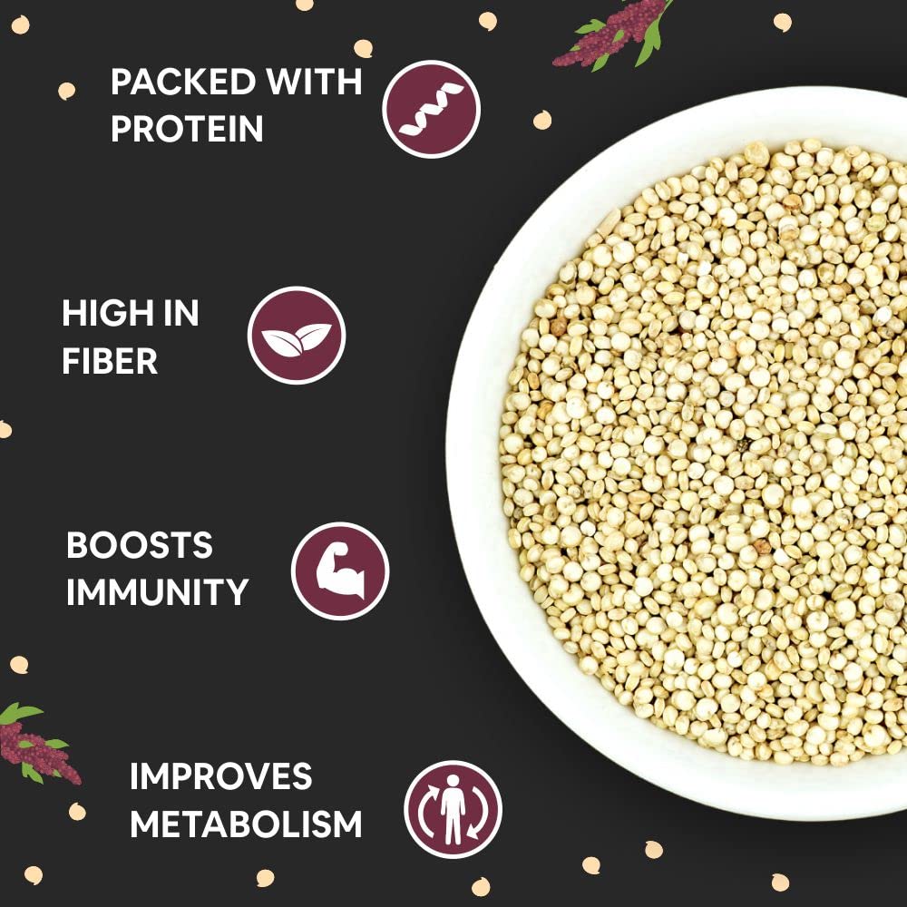 5:15PM Quinoa Seeds 1kg | 100% Organic White Quinoa Seeds |Healthy Cereal for Breakfast|