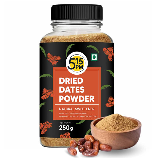 5:15PM Dried Dates Powder (Kharik Powder) | No Added Sugar - 250g