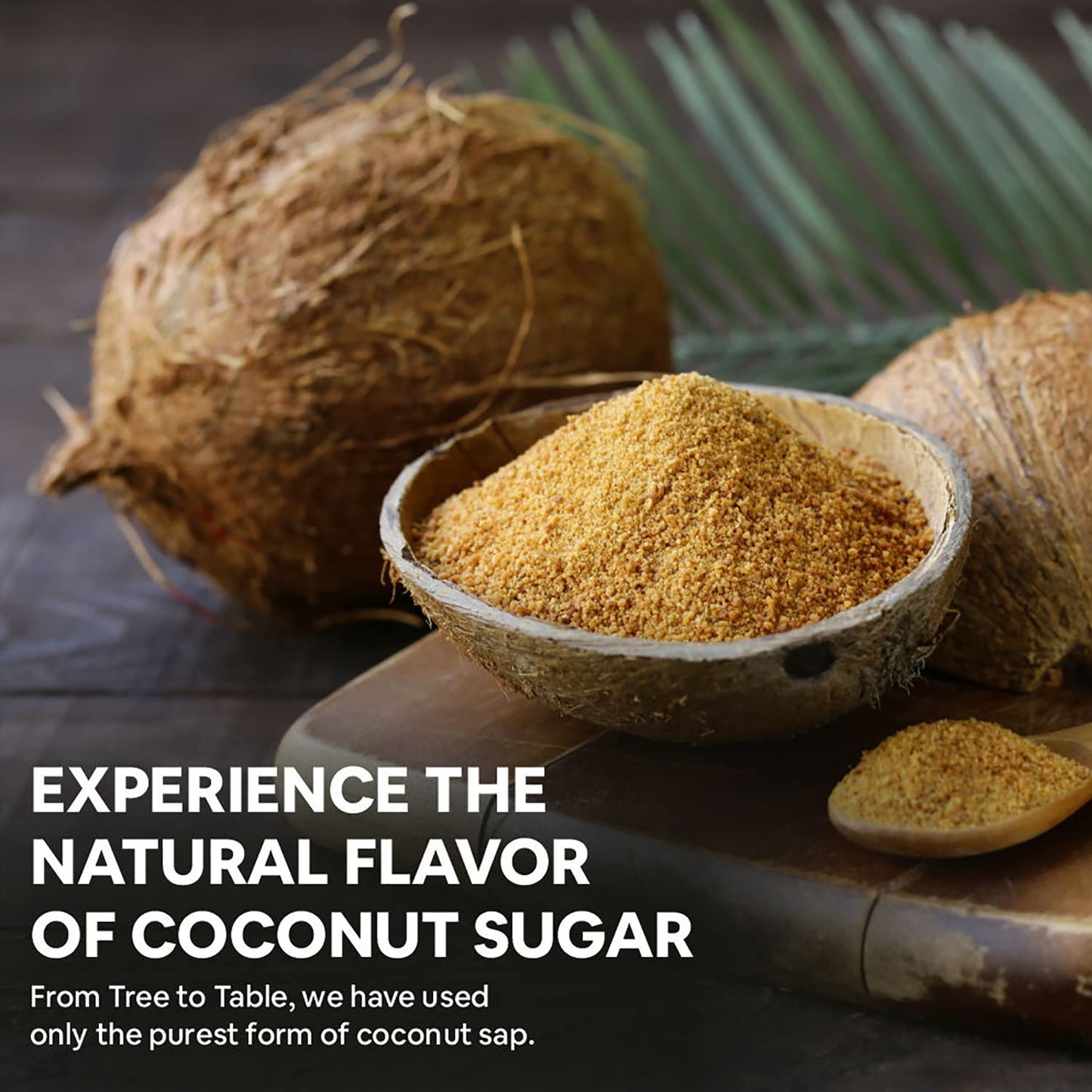 5:15PM Organic Coconut Sugar | Unrefined Sugar Substitute | Coconut Palm Sugar | Natural Sweetener |100% Pure  - 500g