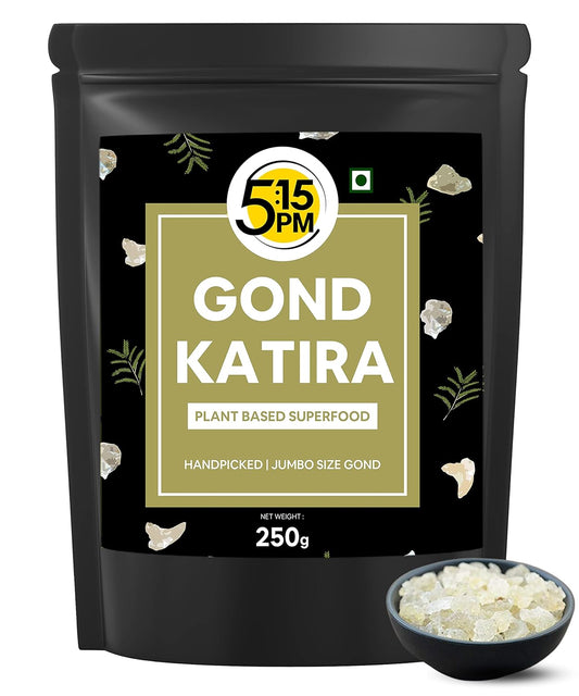 5:15PM Gond Katira 250g | 100% Pure & Natural Edible Gum |Tragacanth Gum -250g
