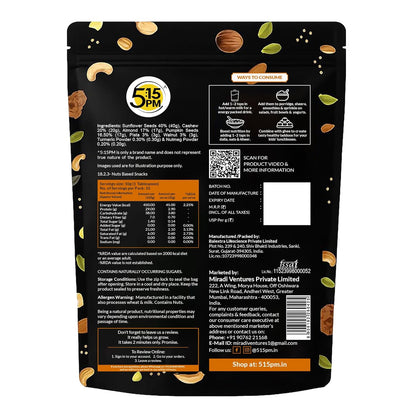 5:15PM Dry Fruits Powder 100g|100% Natural | No Added Sugar| Nuts and Seeds Powder| Dry Fruits powder for baby and adults |No Added Sugar| Nut Powders for Babies – 100g