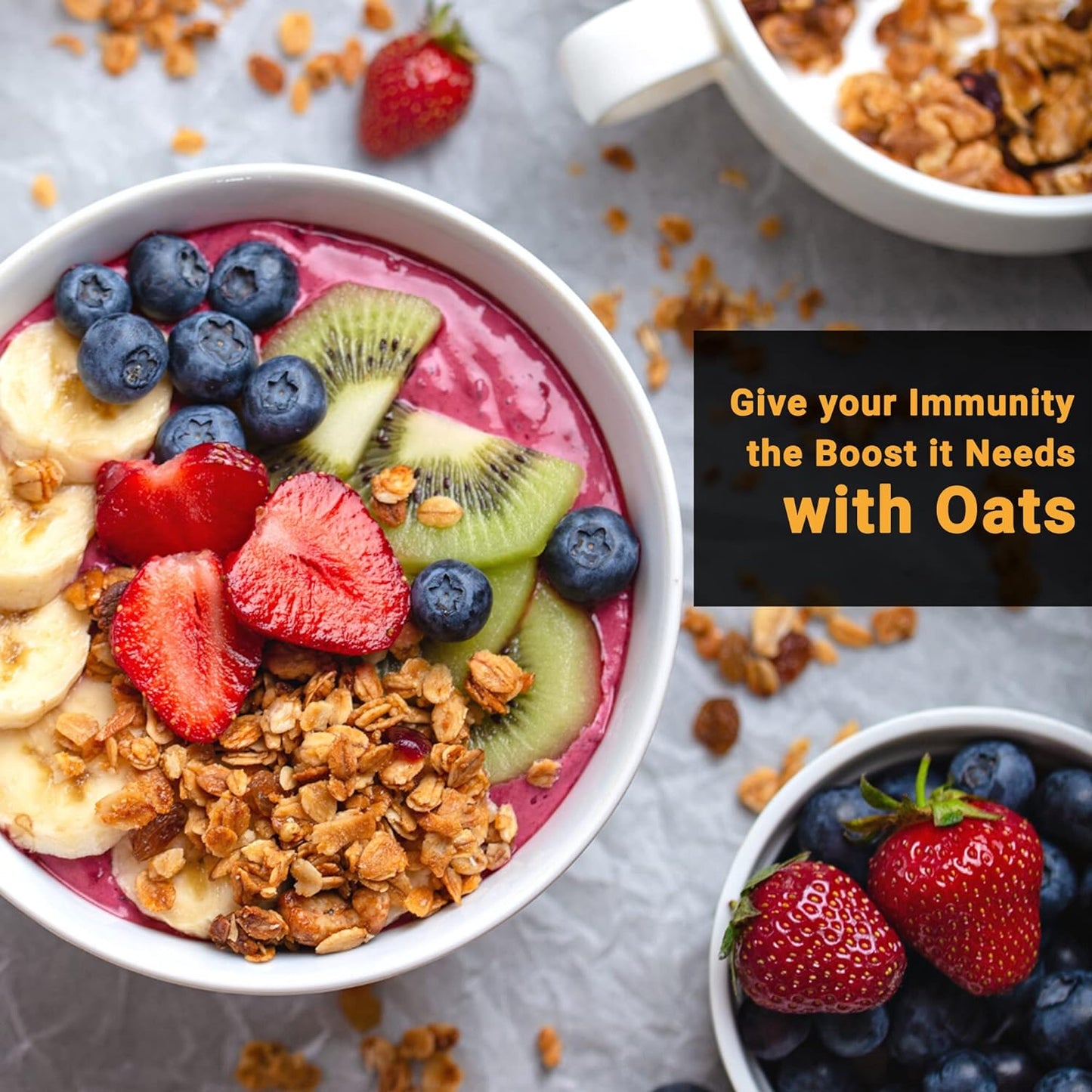 5:15PM Rolled Oats 500g | Oats | Healthy Cereal Breakfast | 100% Natural Whole Grain – 500 grams