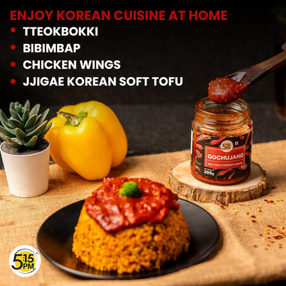 5:15 PM Gochujang Korean Paste 200Gm Korean Hot Chilli Paste Sweet Savoury and Spicy Red Chilli Pepper Paste – 200Gm