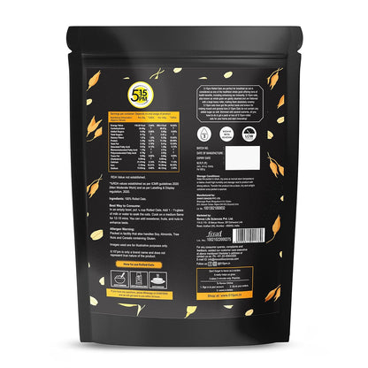 5:15PM Rolled Oats 500g | Oats | Healthy Cereal Breakfast | 100% Natural Whole Grain – 500 grams