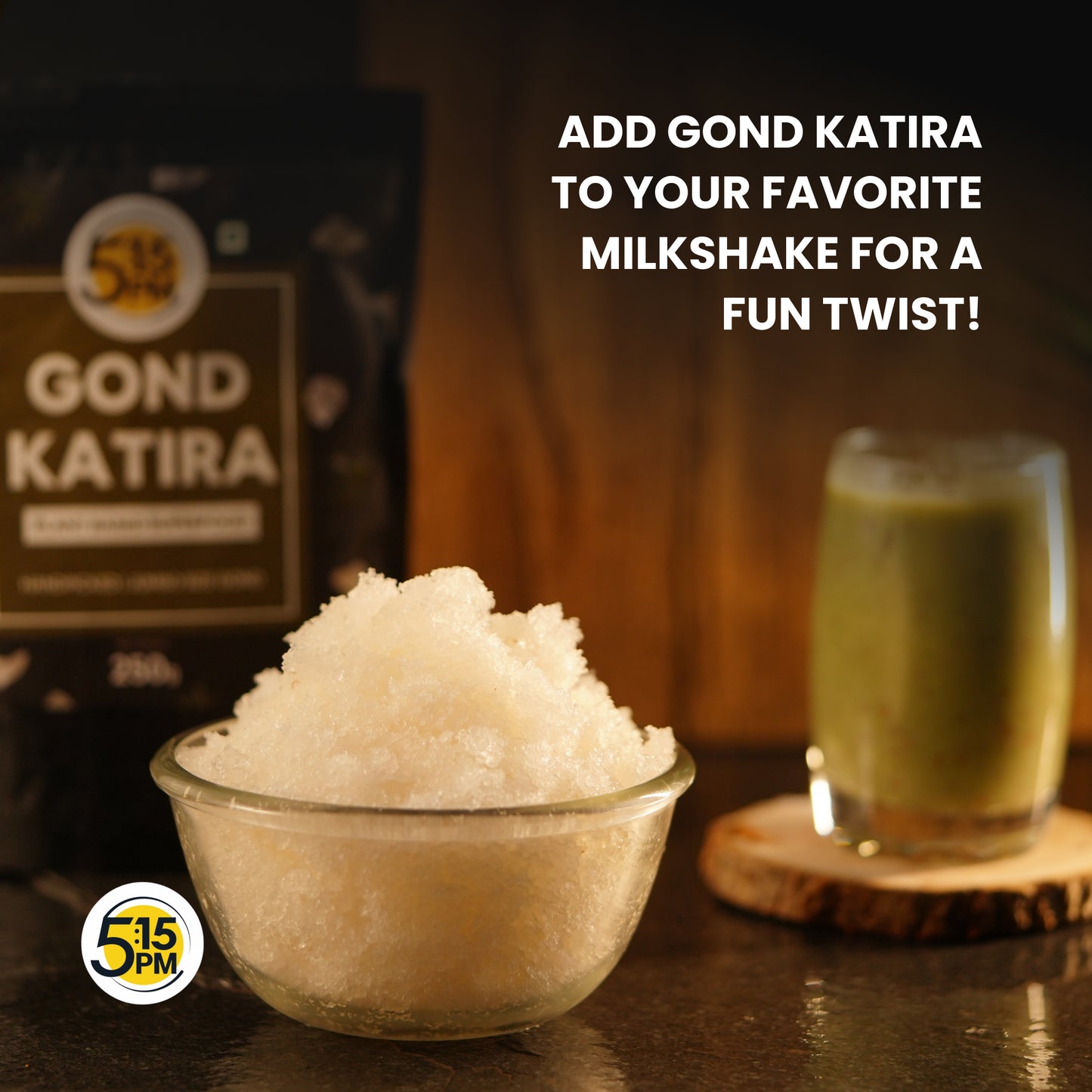 5:15PM Gond Katira 250g | 100% Pure & Natural Edible Gum |Tragacanth Gum -250g