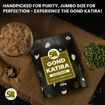 5:15PM Gond Katira 250g | 100% Pure & Natural Edible Gum |Tragacanth Gum -250g