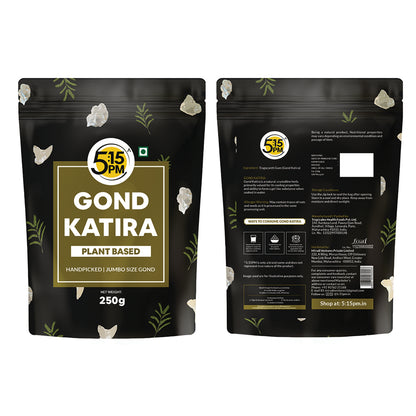 5:15PM Gond Katira 250g | 100% Pure & Natural Edible Gum |Tragacanth Gum -250g