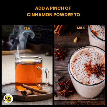5:15PM Cinnamon Powder| Dalchini Powder |Cinnamon powder for weight loss| 100% Pure & Natural 100grams