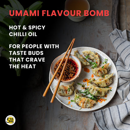 "5:15PM Chilli Oil | Crispy Chilli Oil For Noodles | Sichuan Chilli Oils | No Artificial Colours & Flavour | Perfect for Stir-Fries, Noodles & Pizzas - 200g "