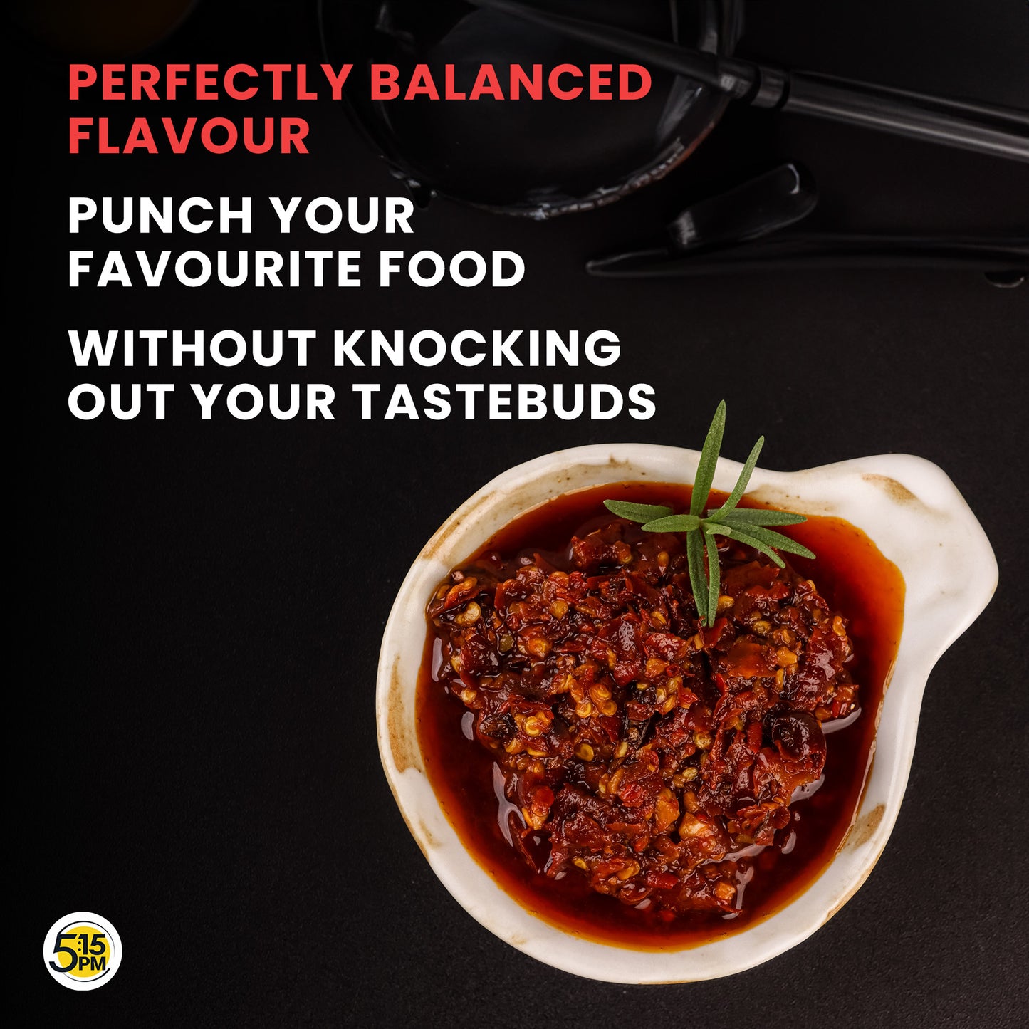 "5:15PM Chilli Oil | Crispy Chilli Oil For Noodles | Sichuan Chilli Oils | No Artificial Colours & Flavour | Perfect for Stir-Fries, Noodles & Pizzas - 200g "