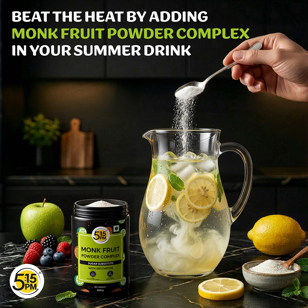 5:15PM Monk Fruit Complex with Erythritol 400g | MonkFruit For Cooking & Baking