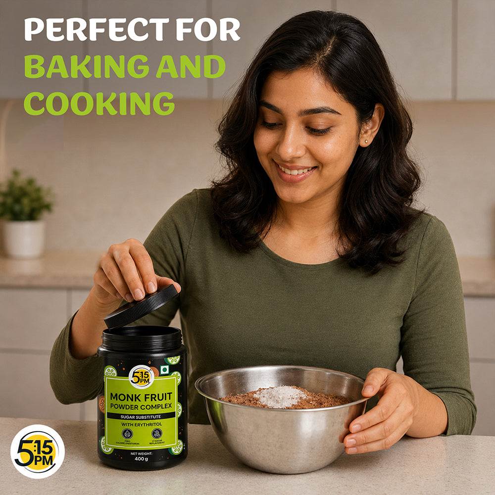5:15PM Monk Fruit Complex with Erythritol 400g | MonkFruit For Cooking & Baking