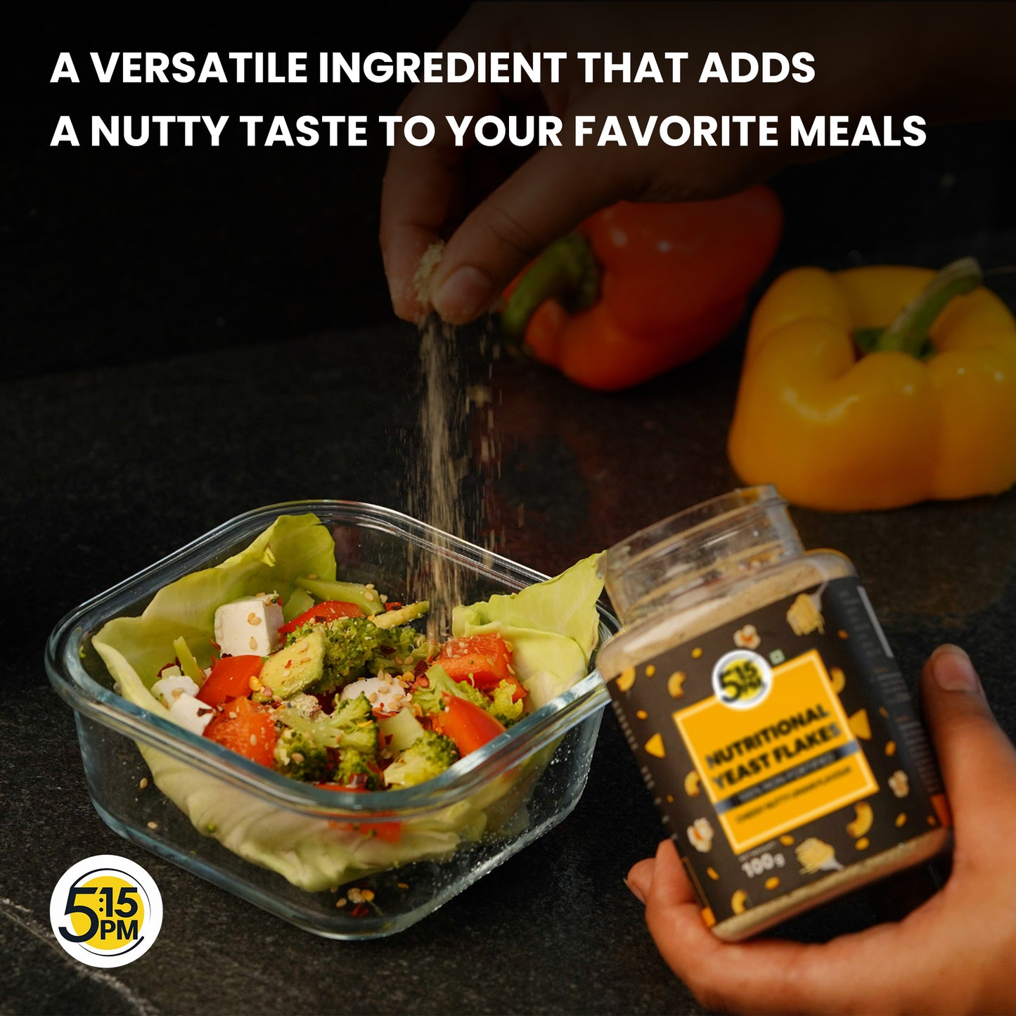 5:15 PM Nutritional Yeast Flakes Unfortified| Yeast Seasoning| Non-Fortified| Nutty & Cheesy Flavour| Nooch - 100g