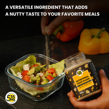 5:15 PM Nutritional Yeast Flakes Unfortified| Yeast Seasoning| Non-Fortified| Nutty & Cheesy Flavour| Nooch - 100g
