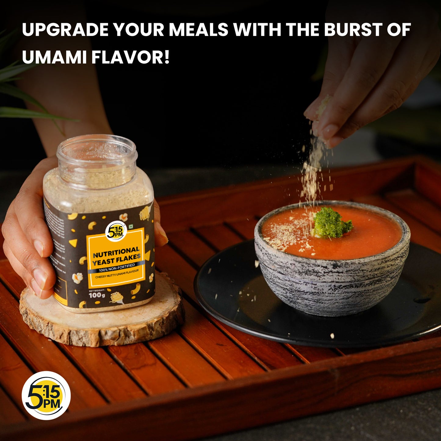 5:15 PM Nutritional Yeast Flakes Unfortified| Yeast Seasoning| Non-Fortified| Nutty & Cheesy Flavour| Nooch - 100g