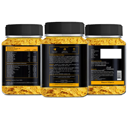5:15 PM Nutritional Yeast Flakes Unfortified| Yeast Seasoning| Non-Fortified| Nutty & Cheesy Flavour| Nooch - 100g