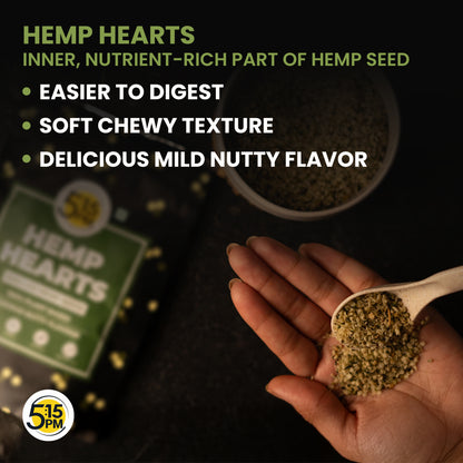 5:15PM Hemp Hearts | Hulled Hemp Seeds for Eating | Raw Shelled Hemp Seeds For Eating -100g